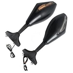 Bbogsul Carbon Turn Signal Mirrors Fits Zzr1400 Zx-10R 1 41zk1u 7url. sl500 . ss300