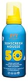 mousse solare rinfrescante Fórmula sueca original desde 1999. SPF 50 para niños a partir de 6 meses