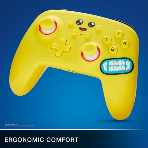 Image of PowerA Enhanced Wireless Controller for Nintendo Switch /Switch 2 / Switch Lite /OLED Model - Peely - Gamepad, game controller, Officially Licensed