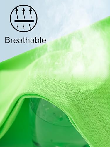 Nutria Mens Dry Fit Workout Shirts 3 Pack Short Sleeve Gym Athletic Running Tees Moisture Wicking Light Breathable Cool U184