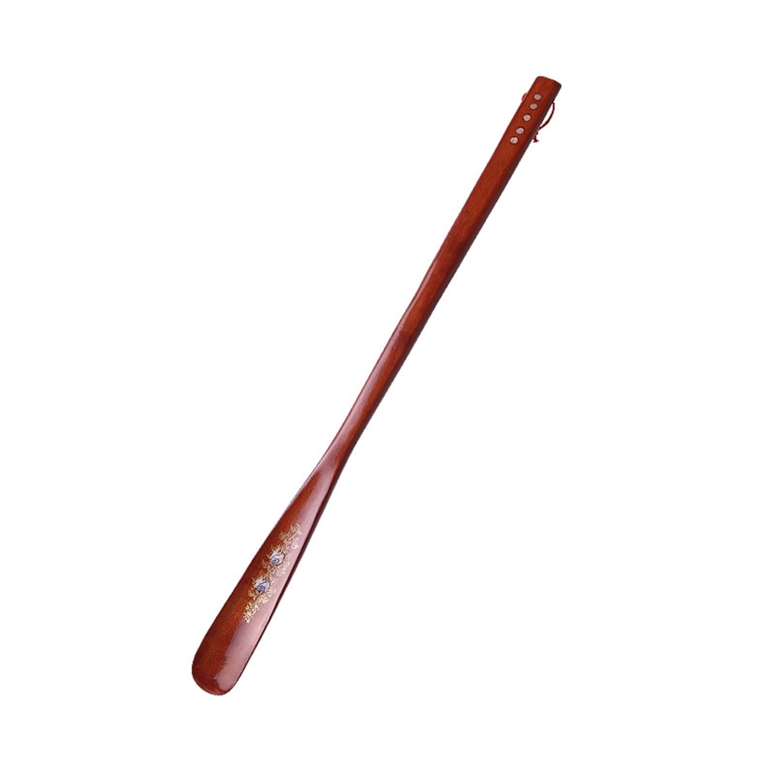 łyżka do butów, Długa łyżka do butów, drewniana, łatwa w noszeniu(55cm)