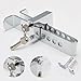 MaySpare Anti-Theft Brake Clutch Lock, Stainless Steel Clutch Lock, car Anti-Theft Tools, Heavy Duty car Brake Locks Work for Older Vehicles(Plastic Bag Packing)