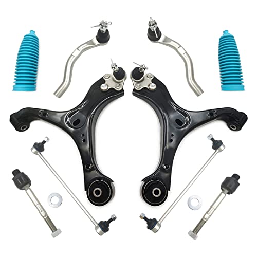 Frenzybro 10 Pcs Front Lower Control Arm Set With Ball