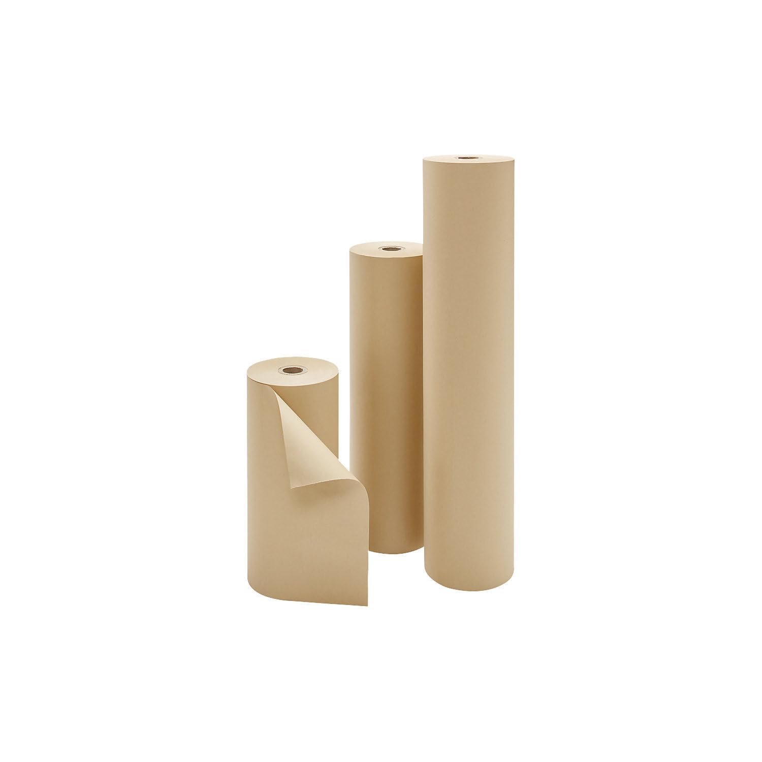 ratioform economy | Packpapier auf Rolle | Breite 1000 mm | braun | Länge 270 m | 80 g/m²