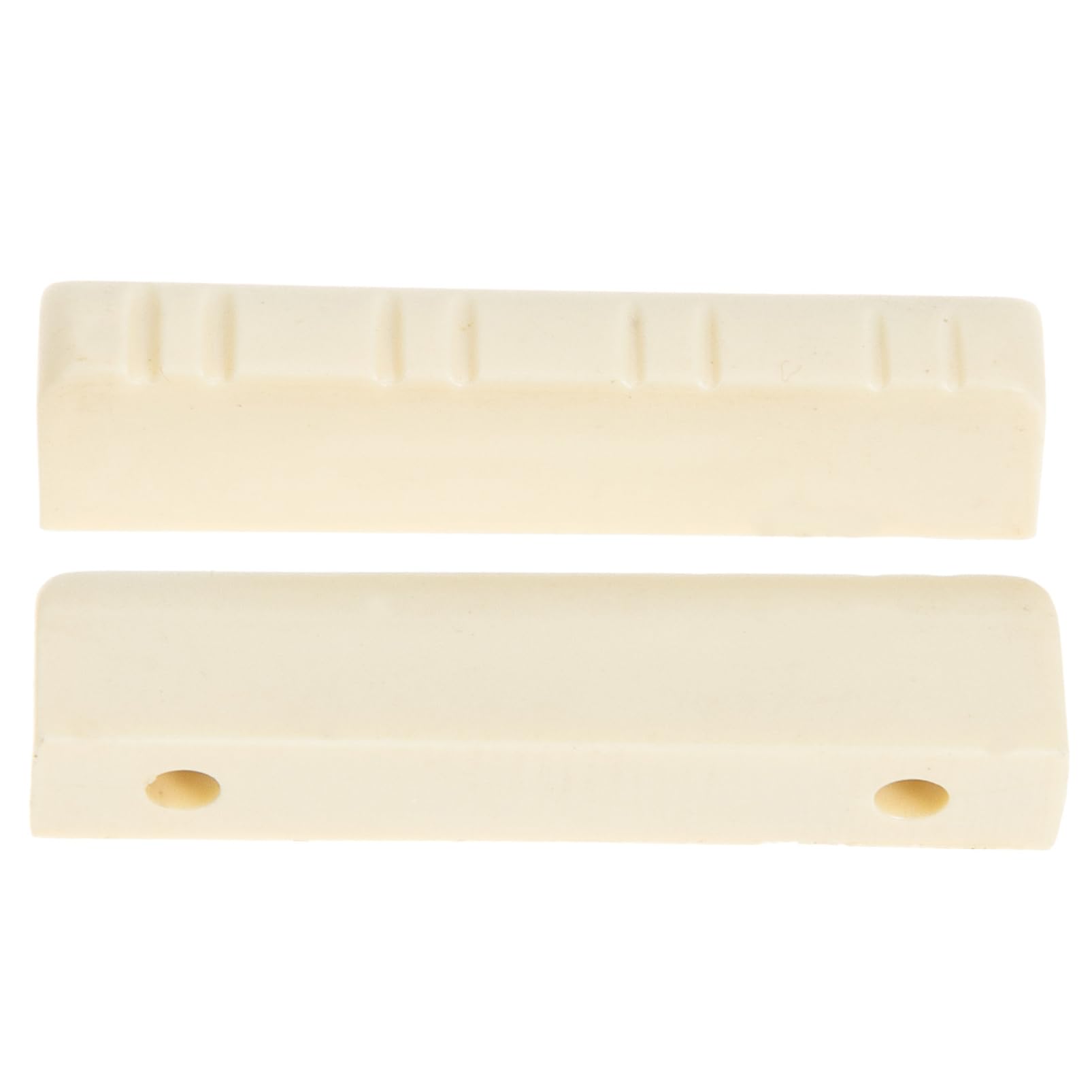GALPADA 2pcs Mandolin String Nuts Bone Nut Saddles for Mandolin Strings Light Music Parts