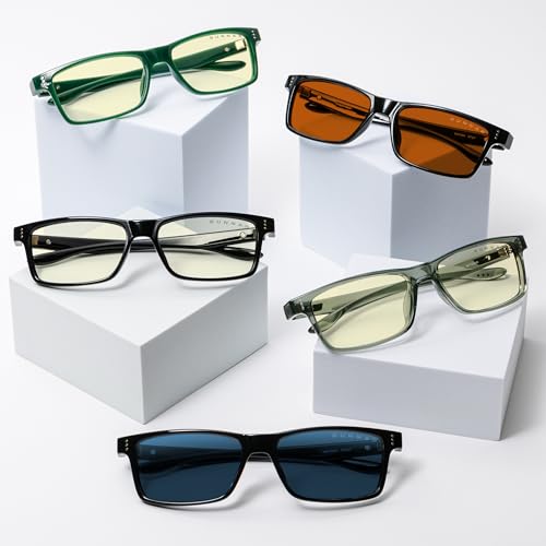 GUNNAR Vertex Gaming Glasses (Amber Lens, 35–98% Blue Light Blocking) — view 9