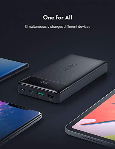 image for RAVPower Portable Charger 20000mAh PD 3.0 Power Bank QC 3.0 18W USB C 
