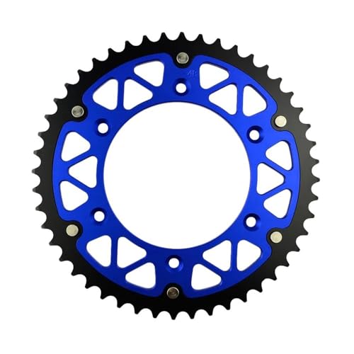 Pignon arrière SX125 bi-matière acier aluminium haute résistance pour moto cross