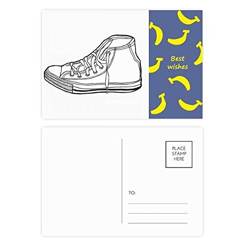 Carte postale merci 20pcs motif banana jeu pour envoi créatif