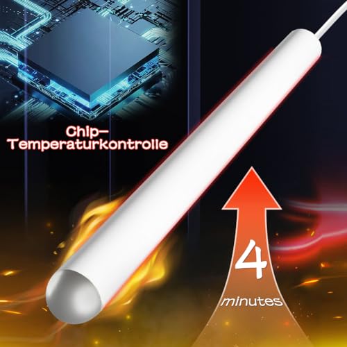 SXOVO Heizstab für Sexspielzeug, Masturbator Heizstab, USB Heater mit konstanter Temperatur von 42 Grad, Gadgets zum Vorwärmen von Sex Spielzeug (Weiß)