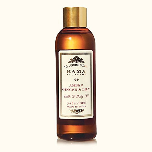 Soin premium bath and body KAMA AYURVEDA AMBER GINGER & LILY élixir précieux 100ml