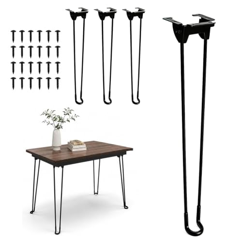 Patas de mesa plegables y patas de metal para muebles de salón y mesas auxiliares 2