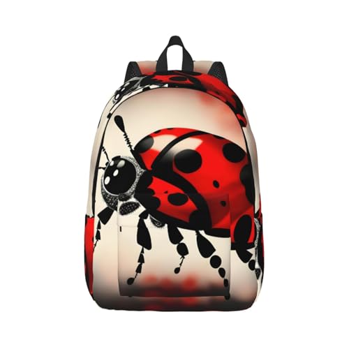 Sac à dos de voyage ladybug pour homme femme adulte et loisirs extérieurs