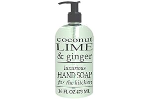Greenwich Bay Trading Co. Luxurious Hand Soap For The Kitchen: Coconut Lime & Ginger