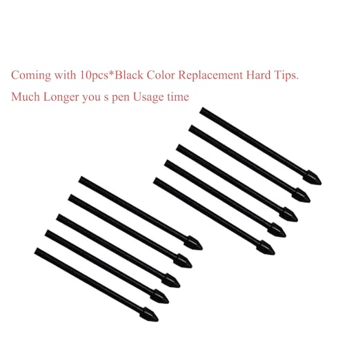 Image of NC (2 Pack) Stylus s Pen Nibs /Tips Replacement for Samsung Galaxy Tab S6 Lite 10.4 inch SM-P610 SM-P615 2020 and Tab S6 T860 T865 10.5inch -Black