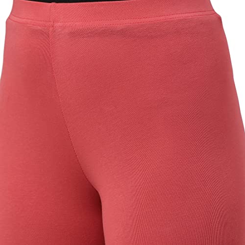 Image of GO COLORS Women Slim Cotton Leggings