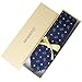 MENDEPOT Sports Theme Pattern Neckties With Gift Box Golf Theme Ties Tennis Necktie Football Necktie (Tennis)
