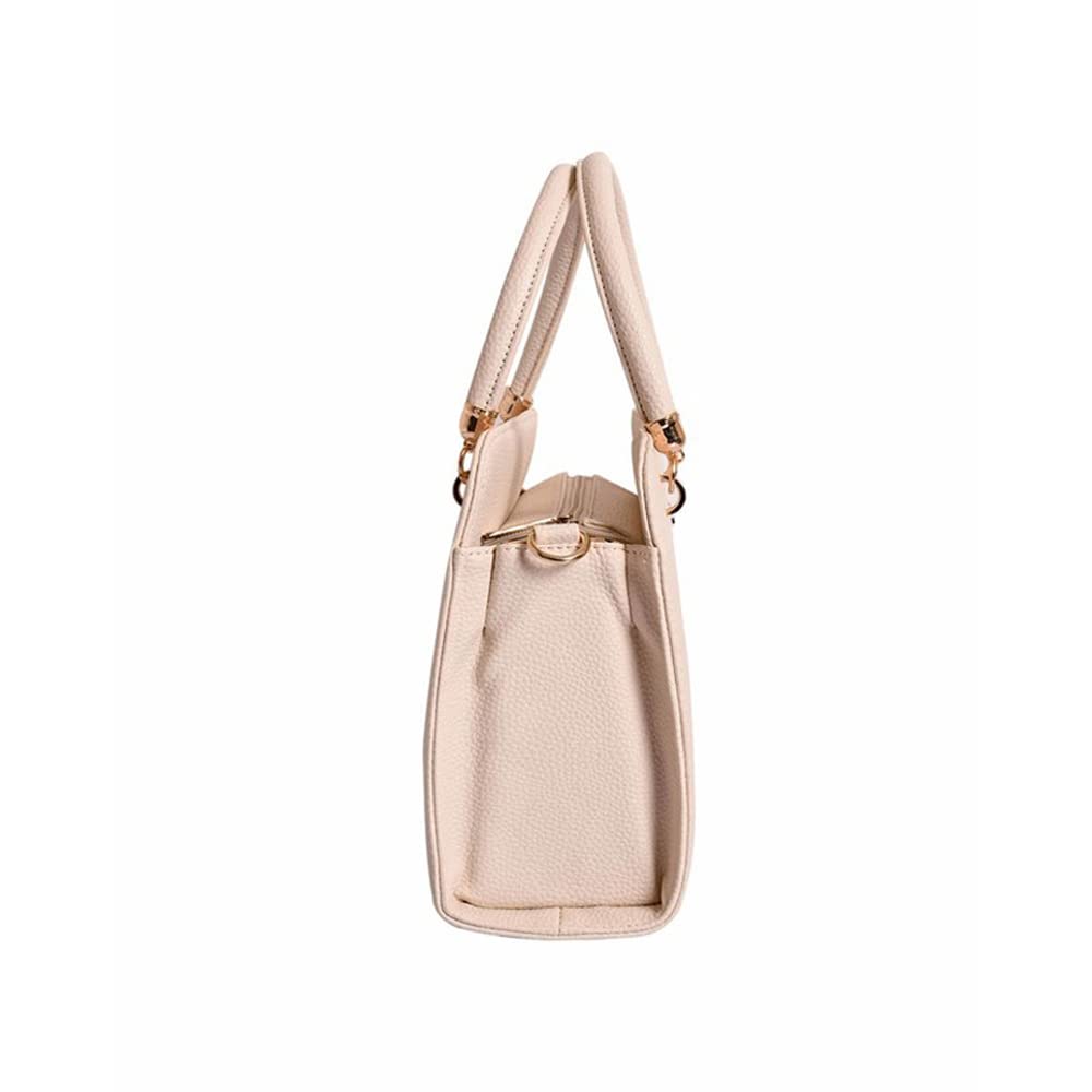 Lino Perros Black Faux Leather Handbag (WHITE) - Image 4 thumbnail