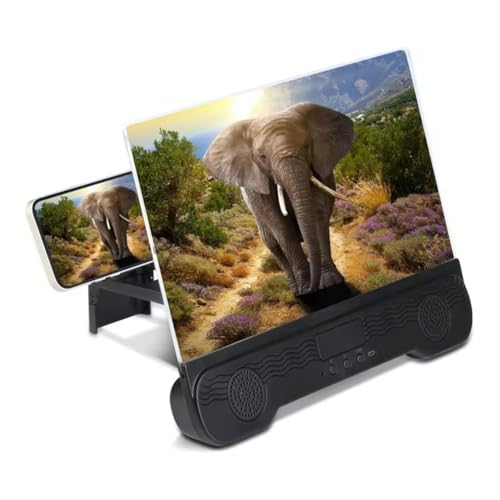 Amplificador de pantalla de 14" con altavoz inalámbrico y soporte