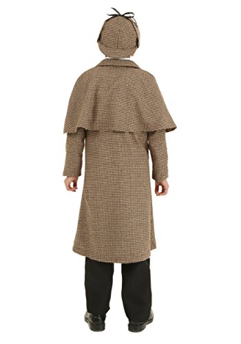 Disfraz completo de detective para niñas talla XS miniatura 3