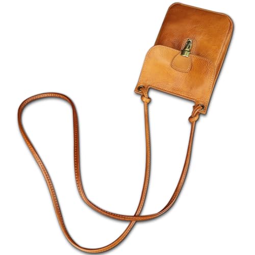 Genuine Leather Small Purses Phone Bag for Women Vintage Handmade Mini Crossbody Bag Shoulder Bag Phone Pouch2