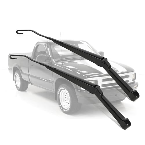 Dilomber OEM Style Windshield Wiper Arm Pair Kit Fits for 1994-2004 Chevrolet S10 Pickup Front Left Right Replacement Arms