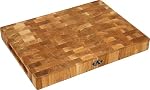 B4K – B4K® Schneidebrett aus Eiche Stirnholz 40 × 30 × 4 cm – Mass