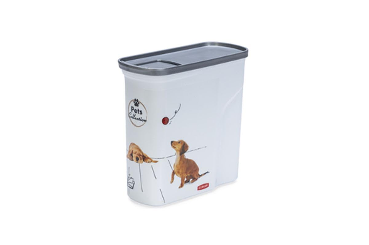 CURVER PetLife 2L Pet Food Storage Container Dog Cat Food Box with Lid