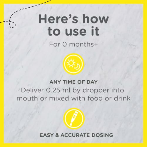 Zarbee's Vitamin D Drops for Infants, 400 IU (10 mcg), 0.47 Fl Oz - image 6
