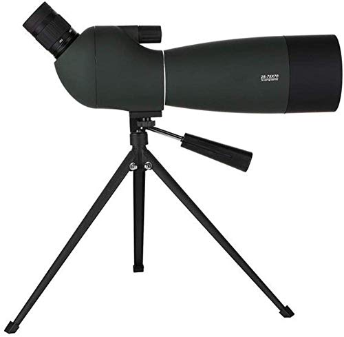 Teleskop 25-75X70 Astronomisches Teleskop Zoom-Spektiv BAK4 Prisma-Teleskop Wasserdichter Stativadapter Vogelbeobachtungsteleskop Well