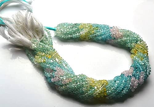 Perles aigue-marine pour fabriquer vos bijoux d'été faits main