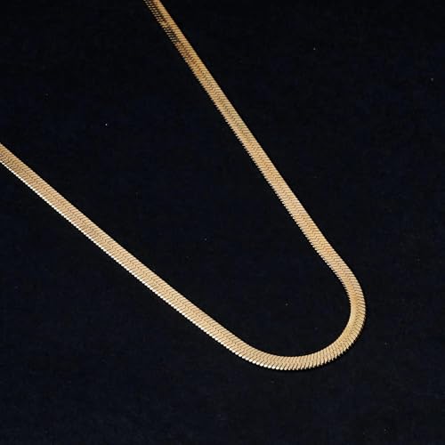 Image of Salty Alpha Anti Tarnish Neck Chain for Men | Stylish Necklace | Jewellery Accessories for Boys | Minimal Jewelry | Gifts for Boyfriend & Husband | Gift for Diwali, Christmas, Marriage, Birthday