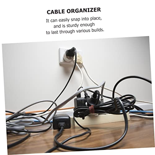 DOITOOL 24pcs Clips para Gestión de Cables para Cables de Alimentación PC Organizados para Construcciones Limpias y Estéticas Mejoradas miniatura 2