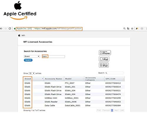 iDiskk 512 GB MFI zertifizierter Fotospeicher für iPhone USB-Stick für USB-C iPad Android Samsung USB für iPhone 14/13… – Bild 8