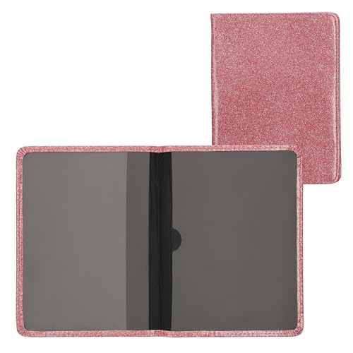 kwmobile Porte permis de Conduire Carte Grise avec Compartiments Cartes Passeport - Étui Portefeuille de Protection en Simili Cuir Rose Clair