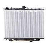 TYC 2195 Honda/Isuzu 1-Row Plastic Aluminum Replacement Radiator