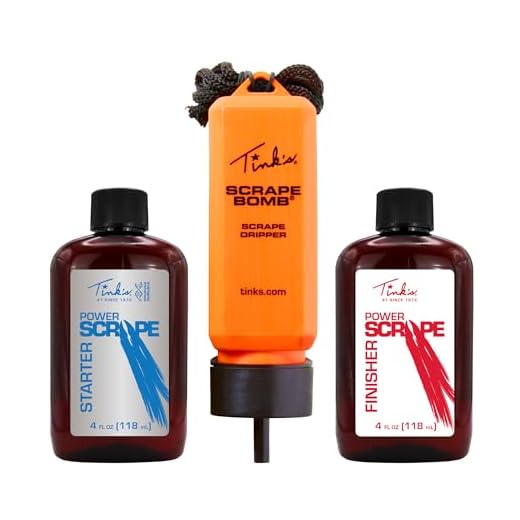 Tink's Power Scrape All Season Kit | Value Pack | Hunting Accessories, Mock Scrape Starter and Pre-Rut Finisher, Scrape Dripper Included | Buck Scent Lure, Deer Scents + Attractants