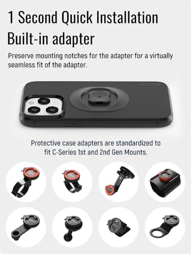 Support de vélo et voiture pour coque antichoc iPhone 16 Plus robuste