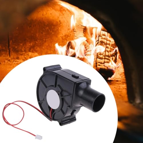 Image of ATORSE BBQ Fan Air Blower Accessories Heavy Duty for Drying Boots Outdoor Fireplace 12V