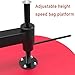 Height Adjustable Speed Bag Platform, Wall-Mounted Punching Ball with Stand, Reflex Ball for Boxing Training, Home Gym Equipment