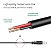 BestCH USB Charging Cable Power Charger Cord for Palm Tungsten E Zire 31 72 PalmOS PDA (with Mini Barrel Round Plug Tip. NOT Square Multi-pin Insert. NOT fit Palm Pilot palmOne Tungsten E2.