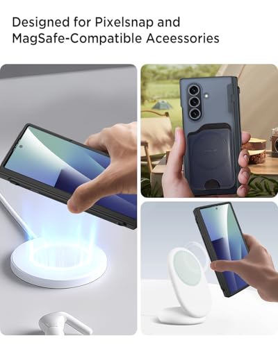 Funda Samsung Z Fold 7 imantada Magsafe con protector de bisagra completo 7