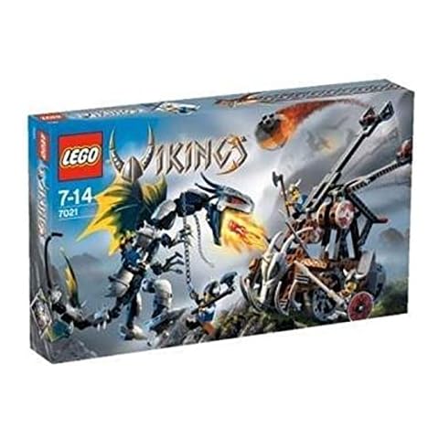 LEGO 7021 Vikings - Dragón Acorazado contra Catapulta Doble Cover