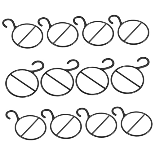 MUELODSIC 12 Piezas Colgador Multifuncional para Bufandas y Cinturones Organizador Plástico Resistente para Pañuelos y Corbatas Soporte Práctico y para Orden Armarios
