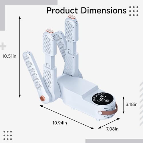 Secador de botas y guantes plegable y expandible 150W miniatura 4