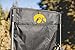 PICNIC TIME NCAA Iowa Hawkeyes Big Bear XXL Camp Chair with Cooler, Heavy Duty Beach Chair, 500 lb Capacity Camping Chair with Carry Bag, (Black)