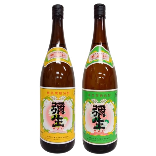 [川崎商店]奄美でしか造れない黒糖焼酎 弥生 25度 1800ml&弥生 30度 1800ml 2本入セット
