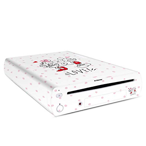 Sticker pour Nintendo Wii U anti-rayures film Disney Mickey Minnie Saint-Valentin