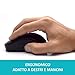 immagine 2Ewent Tastiera e Mouse Wireless, Kit tastiera Mouse Wireless, Tastiera con tasti concavi, Ricevitore 2-in-1 per PC, Notebook, Laptop, Layout Italiano