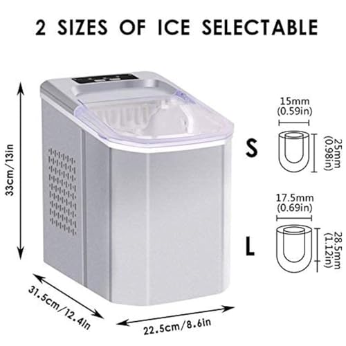 Máquina eléctrica para hielo con cesta y pala miniatura 4
